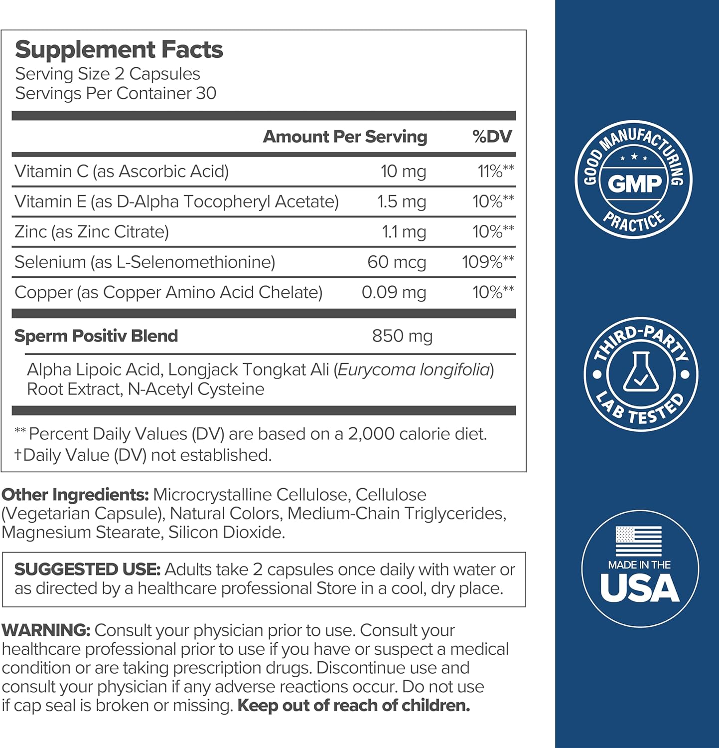 Lumara® Sperm Health Support Capsules